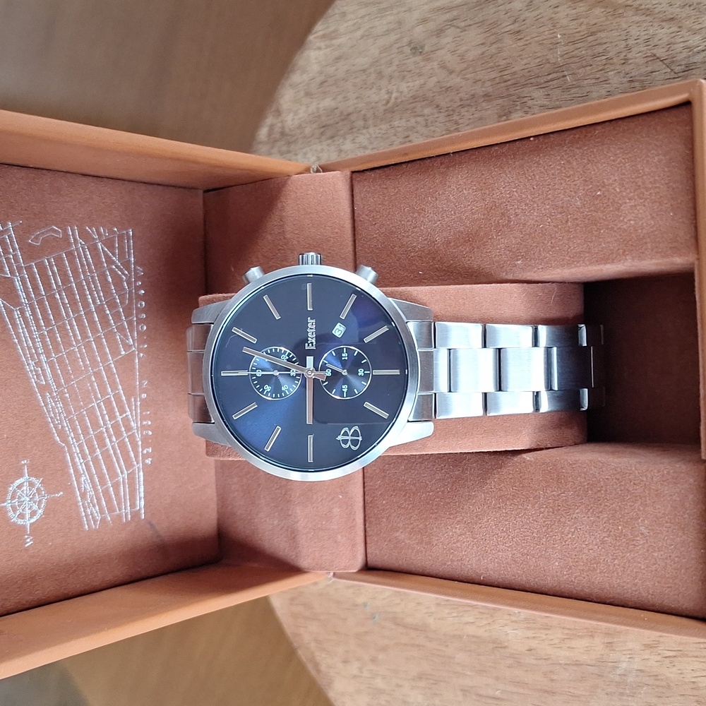 Back Bay Exeter Stainless Chronograph Watch